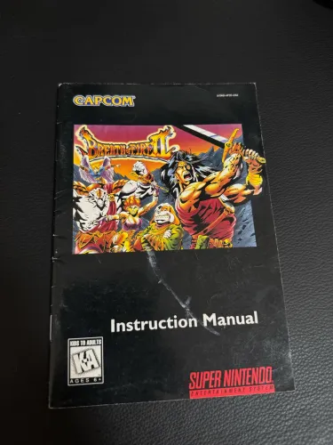 Manual Breath of Fire 2 Original Super Nintendo