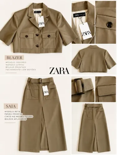 Conjunto zara sarja 