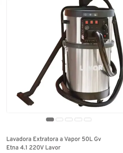 Lavadora extratora a vapor 50l