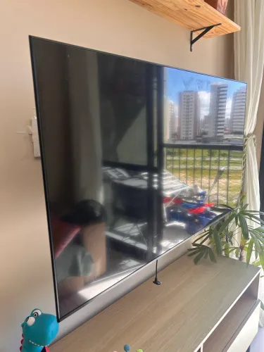 Smart TV Samsung 55 QLED QN55Q70A - Com Defeito (Para Conserto ou Retirada de Peças)