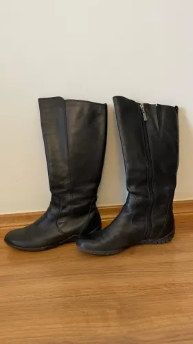 Bota Montaria Feminina Couro Legítimo Andarella