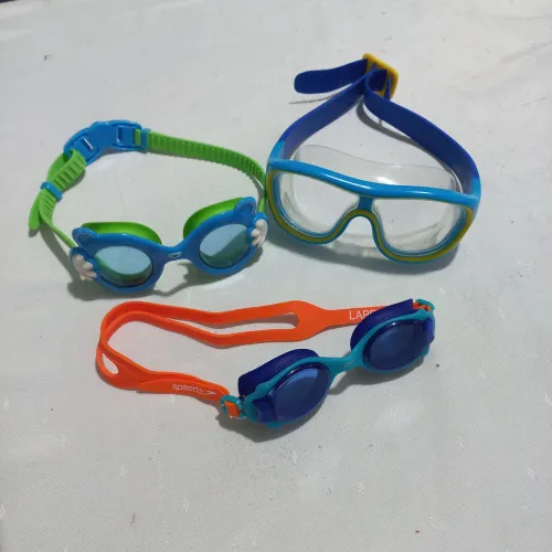 KIT 3 óculos de natação infantil