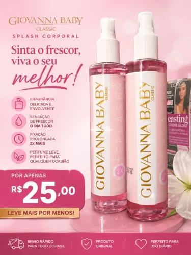 Dei colônia Giovanna Baby