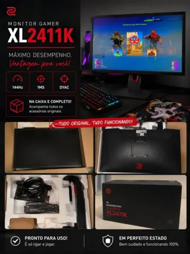 Monitor Zowie Xl2411k 144hz