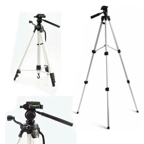 Tripé Tripod Telescópico Alumínio 1,2M Profissional Ideal Câmera Filmadora
