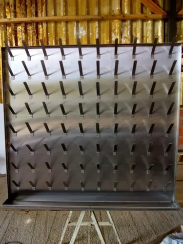 Escorredor Para Copos em Inox Escorredor de Copos 80 copos