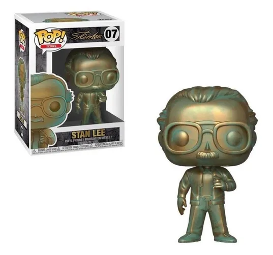 Funko Pop Stan Lee #07 - Platinado