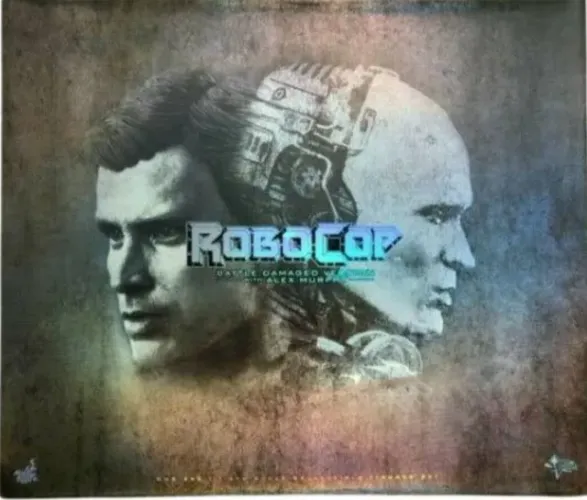 Hot toys Robocop e Alex Murphy Pack mms266 raridade 