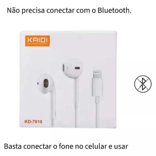 Fone De Ouvido Compatível Com iPhone