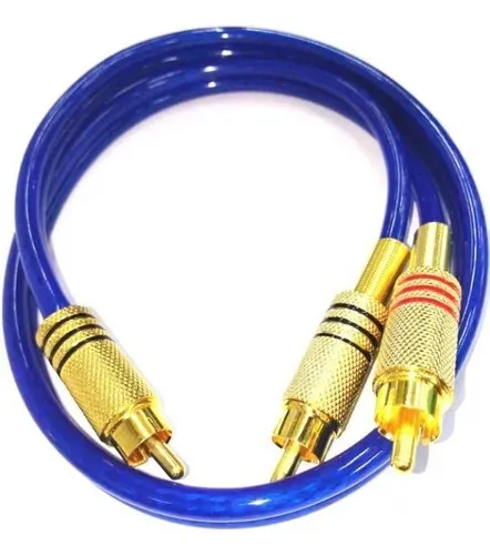 Cabo Y 1 Rca Macho 2rca Macho blindado