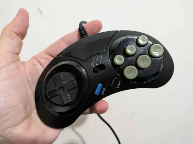 Controle Turbo Mega Drive 6 Botões