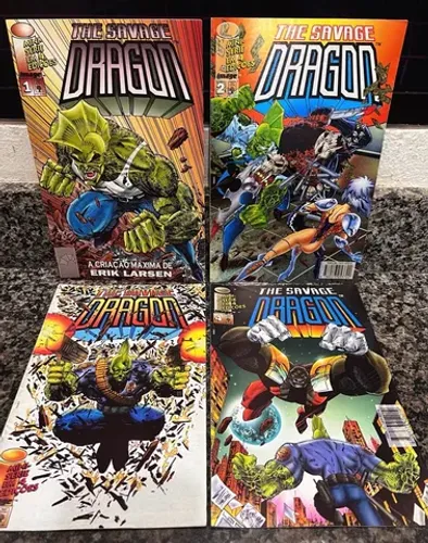 Savage Dragon completa em 4 edições image 1996 