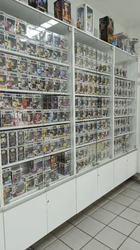 Coleção de Funko Pops a maior variedade é na Oriental