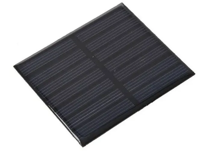 Painel Placa Solar 3,5v 180ma 0,6w Painel Solar - Célula 65x74MM   Arduino COD-CP76  