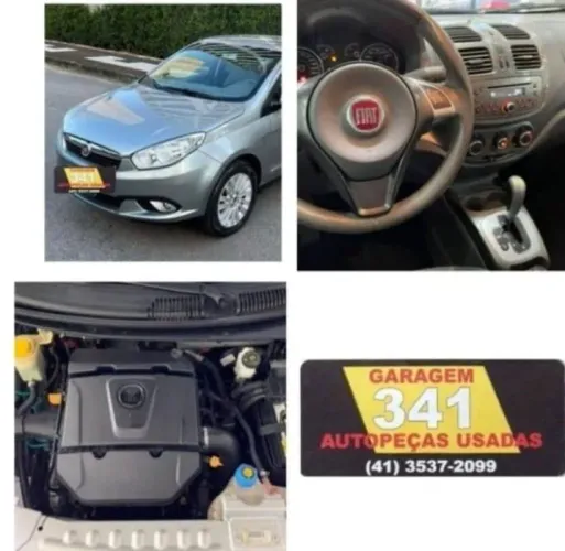 Sucata Grand Siena 1.6 etorq Dualogic Para retirada de peças 