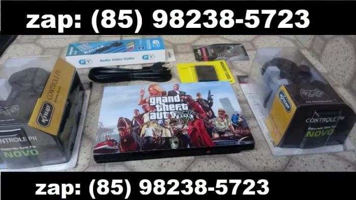 play 2 completo e lotado de jogos com 2 mil jogos nintendo mais 7 jogos play2 asua escolha