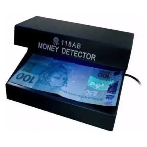 Detector De Notas Falsas Dinheiro Selo Passaporte Rg Cheque