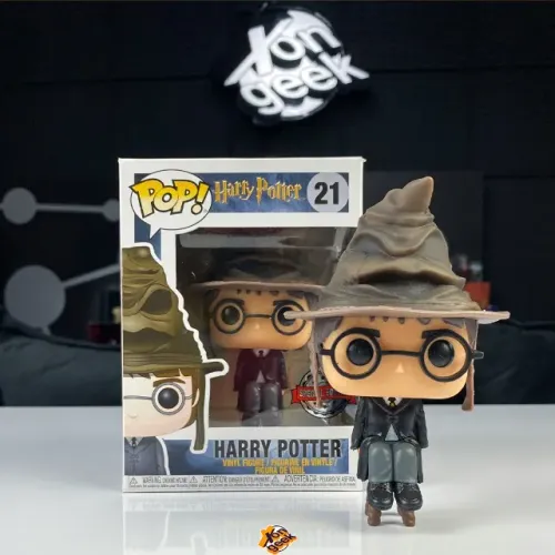 Funko POP Harry Potter Exclusive, Harry Sorting Hat 21 | Original | A Pronta Entrega!