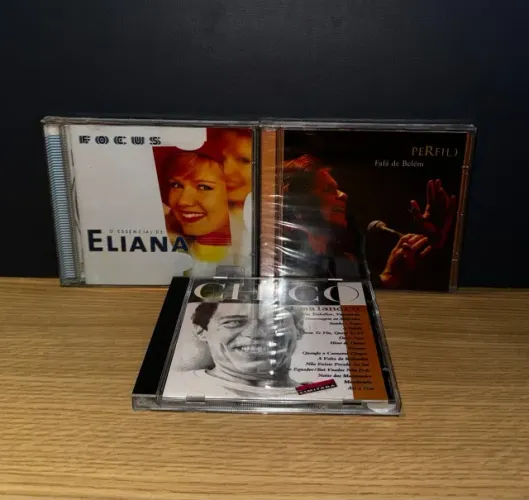 Cd: Eliana + Fafa De Belem + Chico Kit Com 3