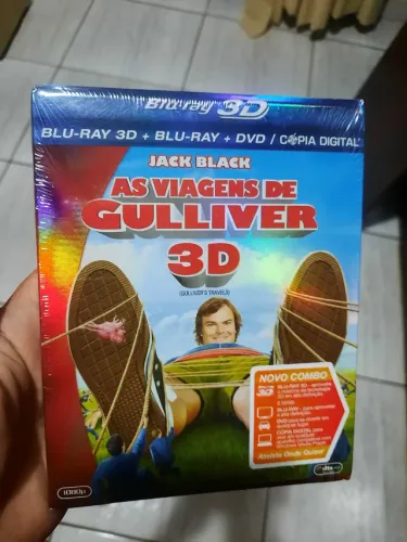 Blu-ray As Viagens de Gulliver 3D