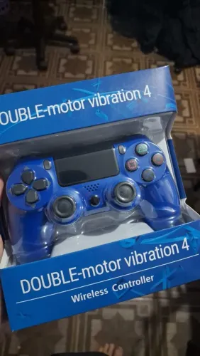 Controle Wireless PS4 - Double-motor vibration 4
