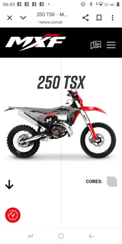 MXF 250 tsx zero km