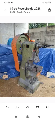 Prensa excêntrica 12 tons 