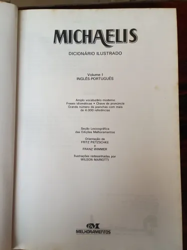 Dicionário Michaelis Inglês-Português Ilustrado - Volume I