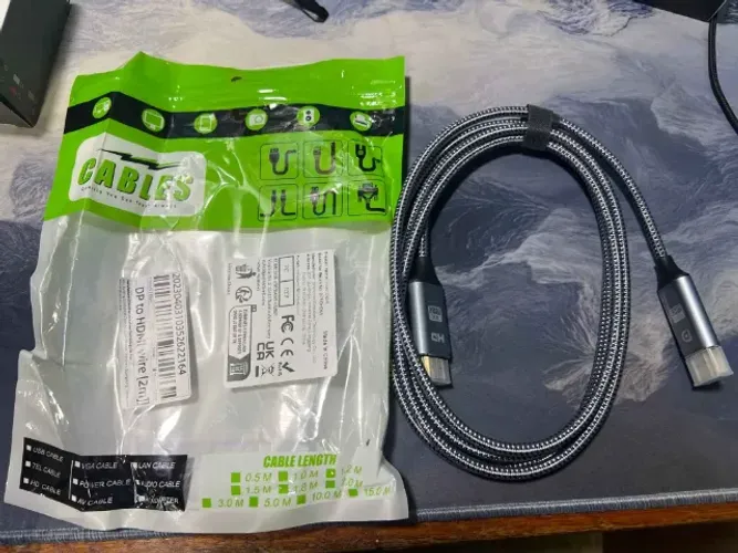 Cabo Adaptador DisplayPort para HDMI