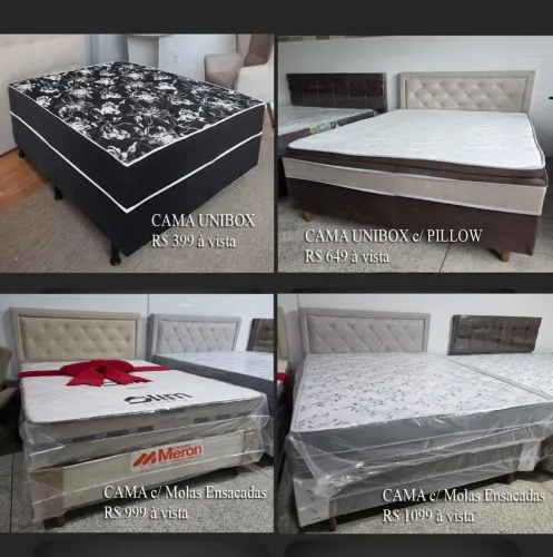 Cama box casal Entrega inteiramente grátis 