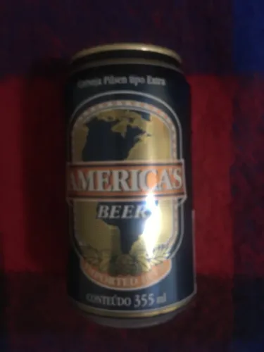 Lata de Cerveja America's Beer