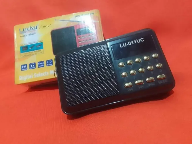 Radio fm luz bateria