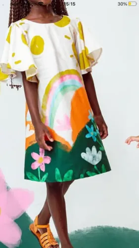 Vestido da marca juju caju belíssimo infantil moça juvenil menina nunca usado 