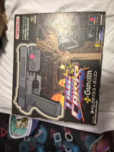 Time Crisis + GunCon - Playstation (SEM O JOGO)