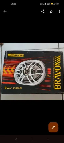 Alto-falantes Bravox QRX 69 4 vias