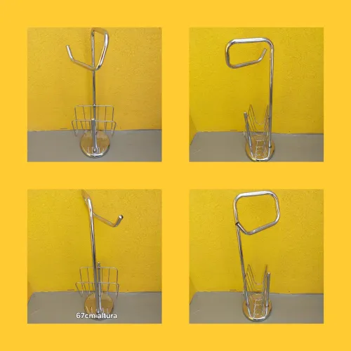 Porta papel higiênico de chão 