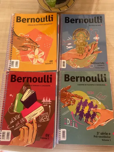 Apostilas Bernoulli vol1 2025 ; pré vestibular e 3 ano ensino médio 