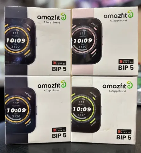 Relógio Inteligente Amazfit Bip 5 - Novo