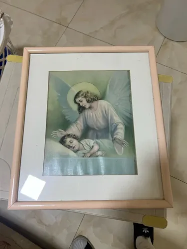Quadro Anjo da Guarda - Decoração Clássica