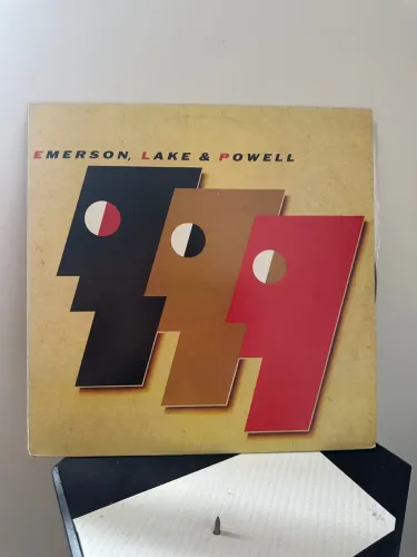 LP Emerson, Lake & Powell - Edição Nacional com Encarte, Excelente Estado!