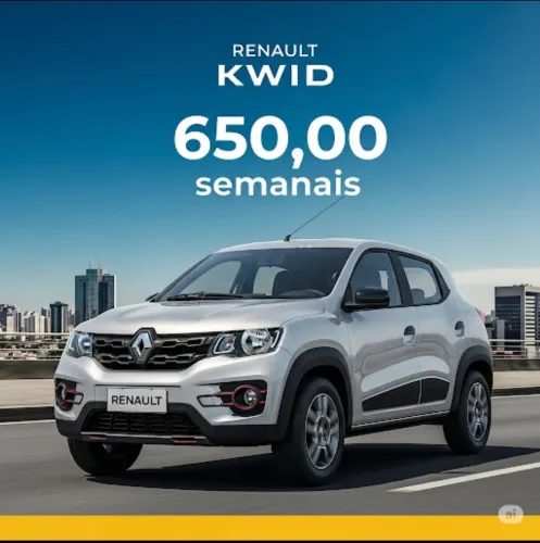 Locação de carros para aplicativos Uber e 99