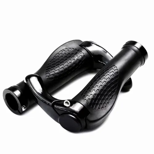 Par Manoplas para bicicleta com Bar End