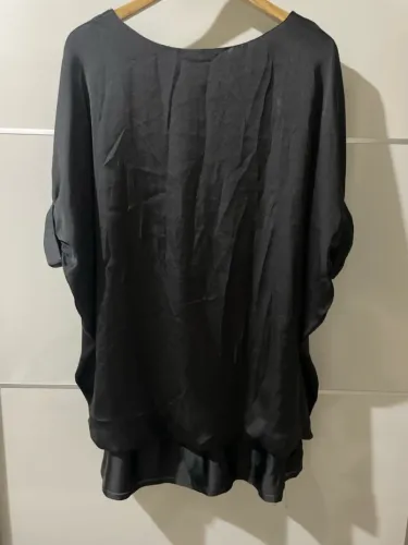 Vestido Preto cetim festa!