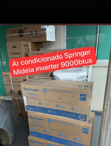 Ar Condicionado Springer Midea Inverter 9000 BTUs - NOVO - PROMOÇÃO 