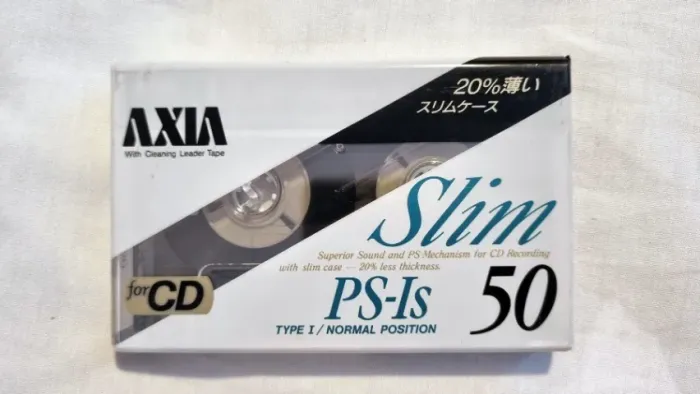 Fita Cassete Axia Slim PS Is 50 - Lacrada - Made in Japan