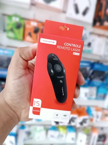 Controle para slide sem fio com laser - entrega em São Luís e região 