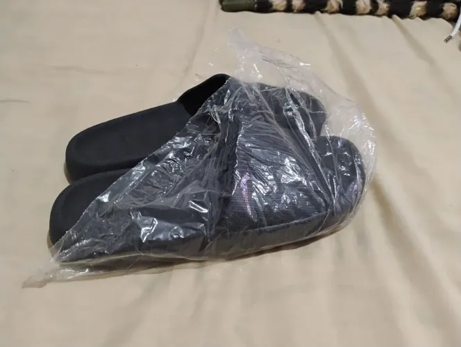 Chinelo Slide Preto Novo
