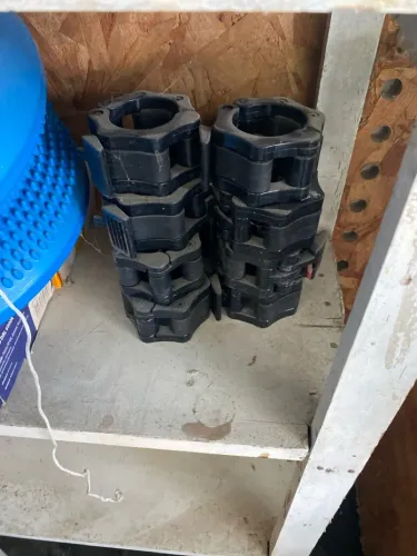 Presilhas de barra olímpica