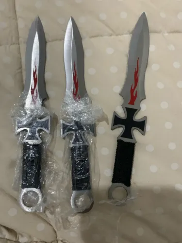 Conjunto de facas de arremesso 