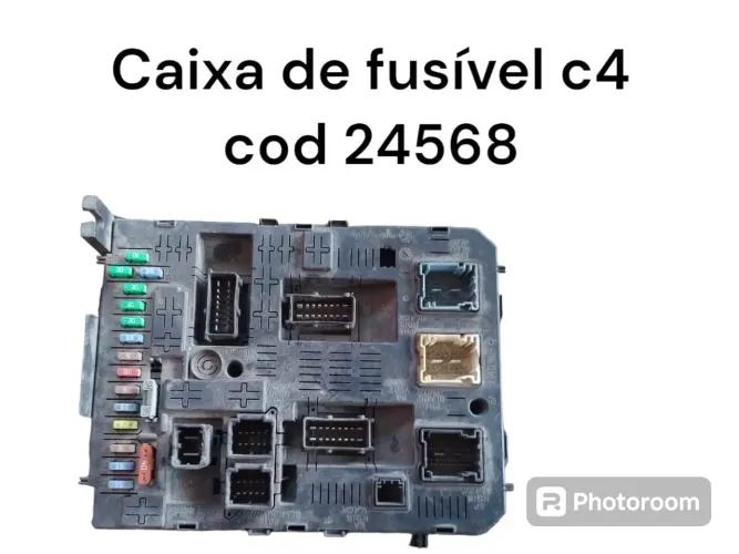 Caixa De Fusivel Citroen C4 Cod 24568